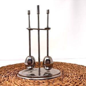 BONJOUR stainless steel tea infuser set and stand